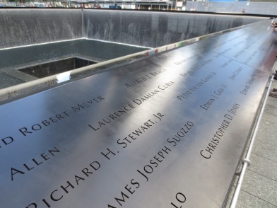 Names of the victims at the world trade center