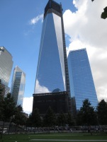 The freedom tower and world trade center 7