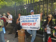 A truther that claims most New Yorkers have not seen the collapse of WTC 7 and that it is the key to this whole conspiracy.